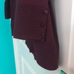 Evolution by Cyrus Sweaters | Evolution by Cyrus Myna Button Sleeve Cardigan | Color: Red | Size: Xs | Janeelsner's Closet